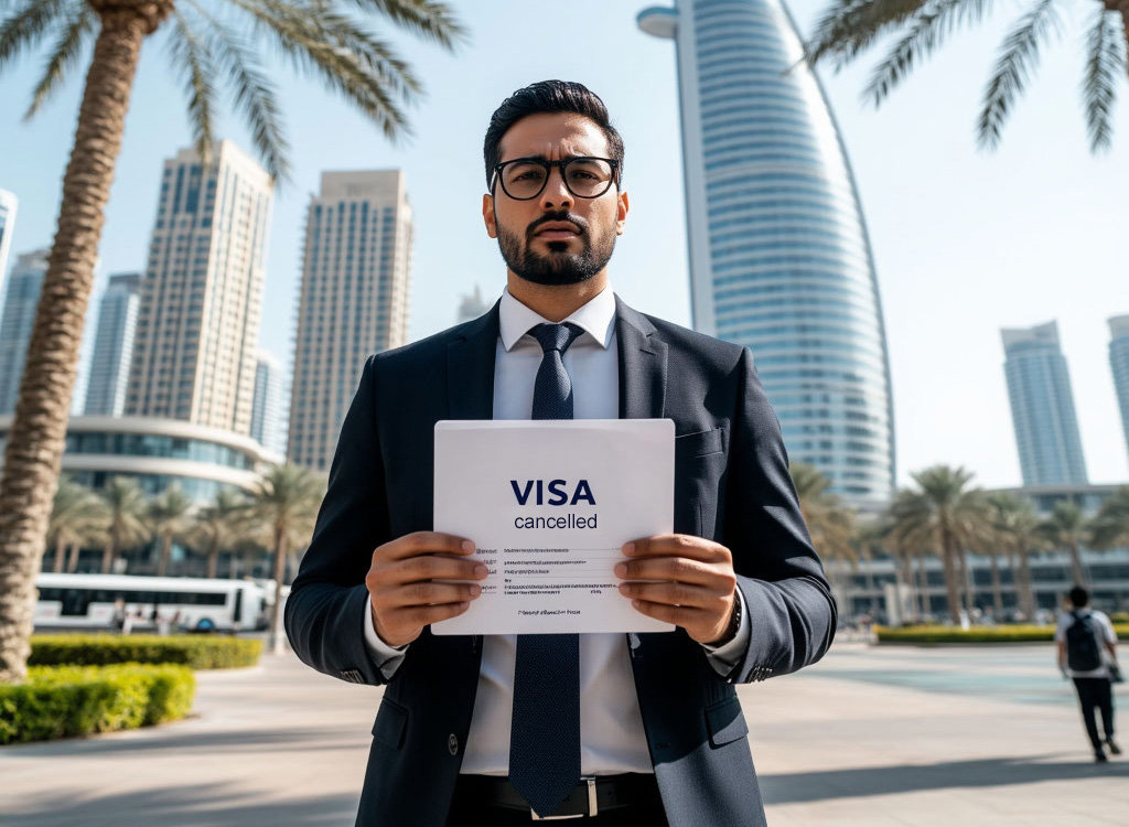 Что делать после отмены рабочей  визы в ОАЭ