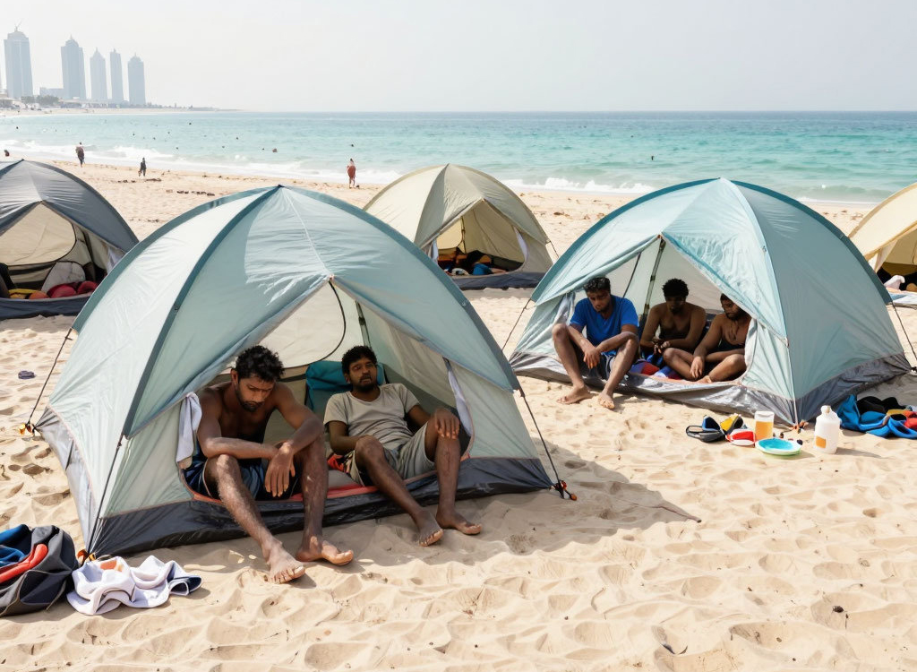 Кризис в ОАЭ: тысячи рабочих без работы и выезда