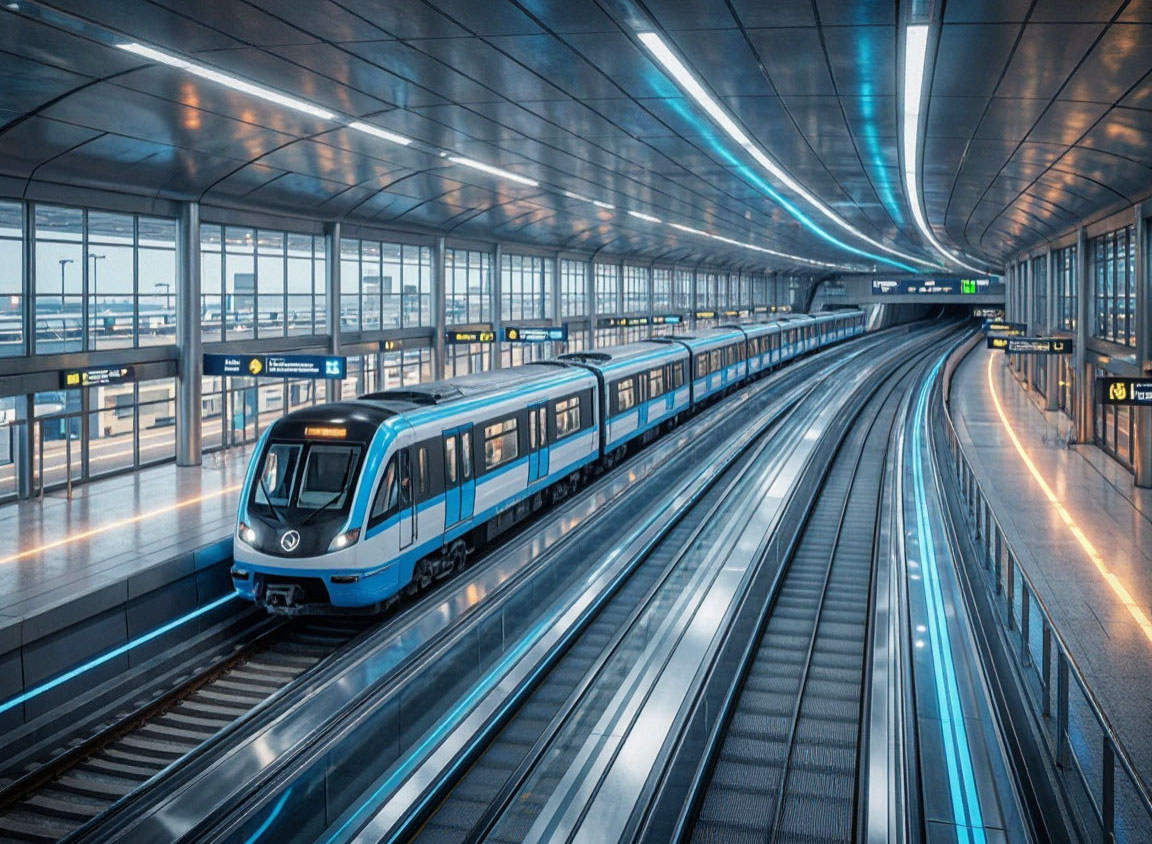 В Дубае свяжут аэропорты DXB и DWC новой линией метро