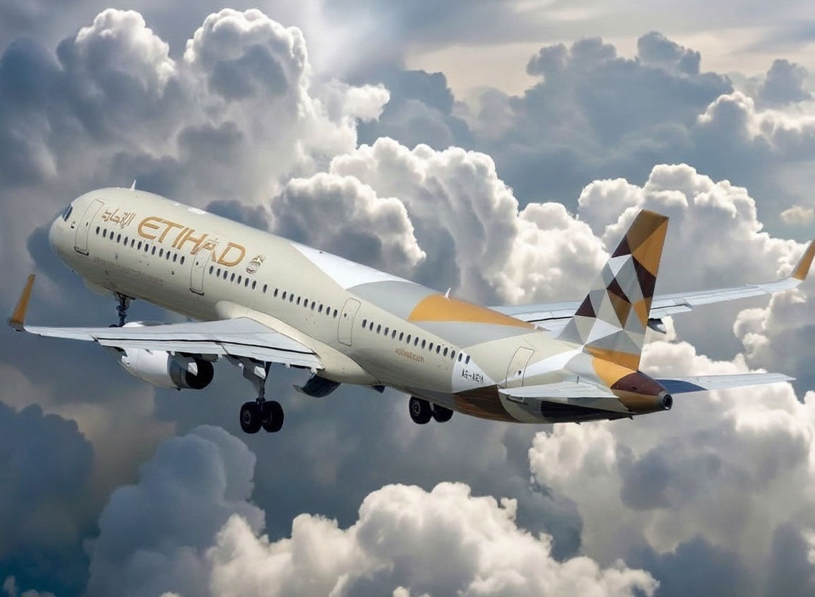 Etihad увеличит количество рейсов из ОАЭ в Россию